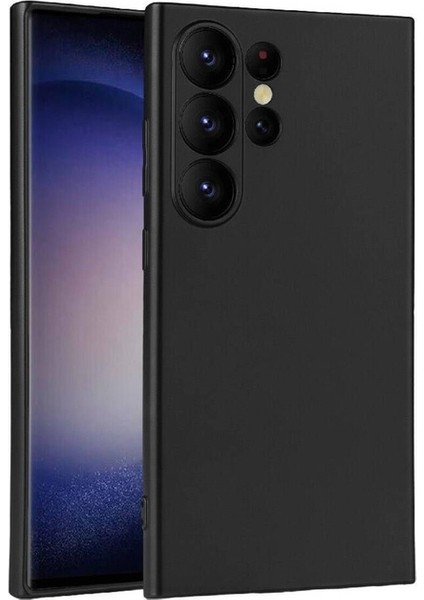 Samsung Galaxy S24 Ultra Uyumlu Kılıf Premier Silikon Kapak, Siyah