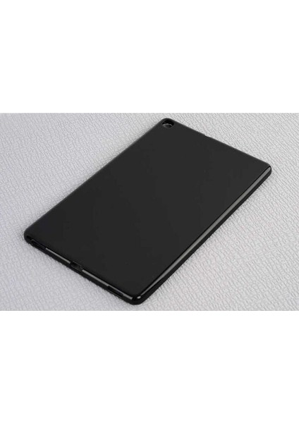 Samsung Galaxy Tab A 10.1 (2019) T510 Uyumlu Kılıf Zore Tablet Süper Silikon Kapak, Siyah