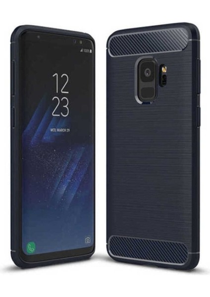 Samsung Galaxy S9 Uyumlu Kılıf Room Silikon Kapak, Lacivert