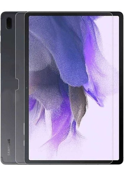 Samsung Galaxy Tab S7 Fe Lte (T737-T736-T733-T730) Uyumlu Zore Tablet Temperli Cam Ekran Koruyucu