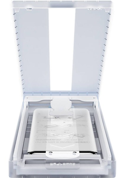 Samsung Galaxy S24 Ultra Uyumlu Uygulama Aparatlı 6in1 Easy Body Ekran Koruyucu