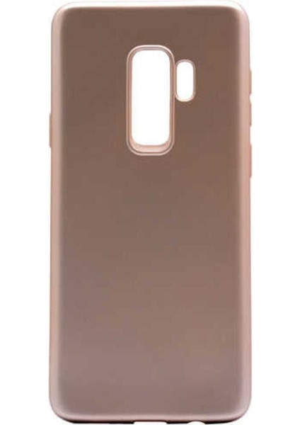 Samsung Galaxy S9 Uyumlu Kılıf Premier Silikon Kapak, Gold