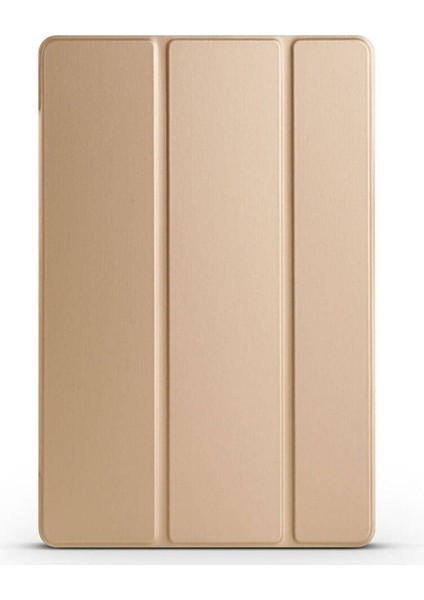 Samsung Galaxy Tab A9 Uyumlu Zore Smart Cover Standlı 1-1 Kılıf, Gold