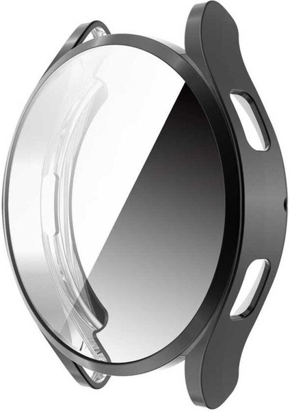 Samsung Galaxy Watch 4 44MM Uyumlu Zore Watch Gard 02 Ekran Koruyucu, Siyah