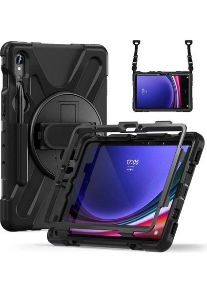 Samsung Galaxy Tab S9 Fe Uyumlu Zore Defender Tablet Silikon
