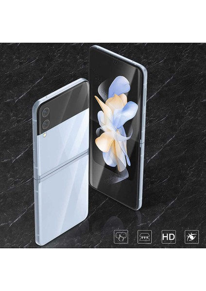 Samsung Galaxy Z Flip 4 Uyumlu Narr Tpu Ön Arka Body Ekran Koruyucu fırsatları