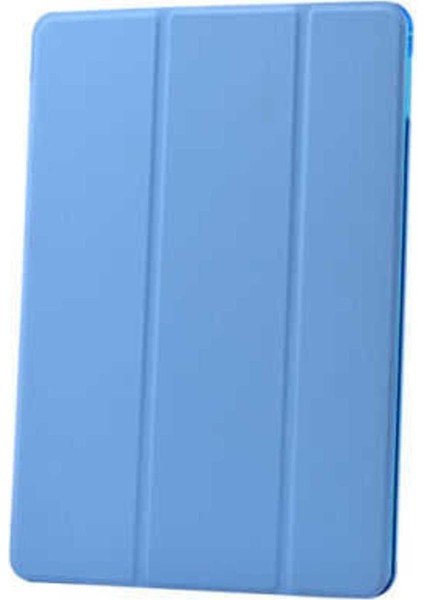 Samsung Galaxy Tab S6 T860 Uyumlu Zore Smart Cover Standlı 1-1 Kılıf, Mavi