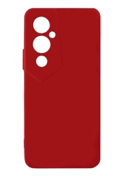 Tecno Pova Uyumlu 4 Pro Kılıf Biye Silikon, Kırmızı