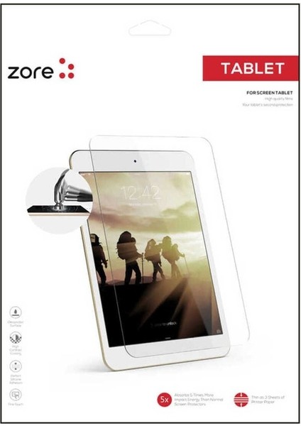 Samsung Galaxy Tab S3 9.7 T820 Uyumlu Zore Tablet Blue Nano Ekran Koruyucu