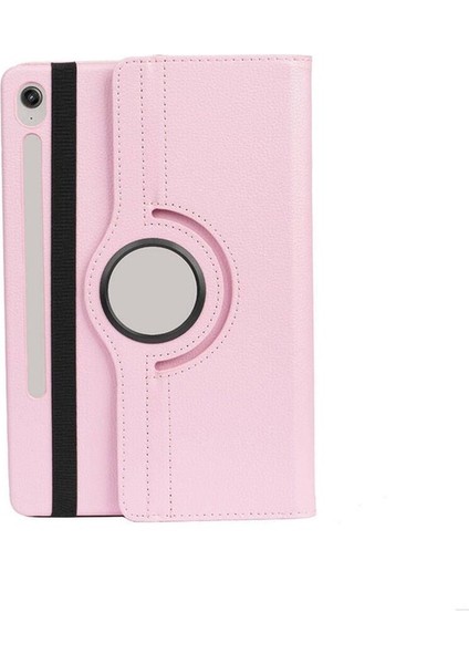 Samsung Galaxy Tab S9 Uyumlu Zore Dönebilen Standlı Kılıf, Pembe
