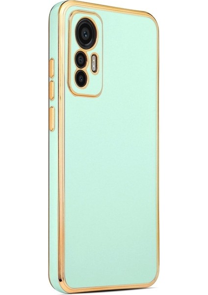 Xiaomi Mi 12 Lite Uyumlu Kılıf Bark Kapak, Açık Yeşil