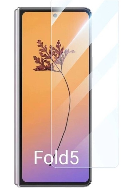 Samsung Galaxy Z Fold 5 Uyumlu Etnaa Şeffaf Cam Ekran Koruyucu