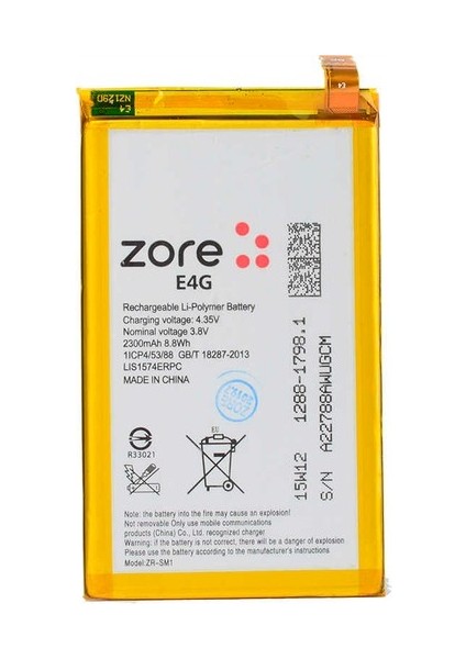 Sony Xperia E4-E4G Uyumlu Zore Orjinal Pcb Li Batarya