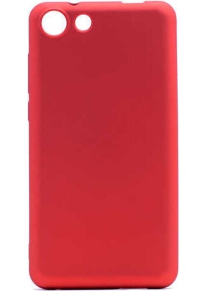Vestel Venüs V4 Uyumlu Kılıf Premier Silikon Kapak, Kırmızı