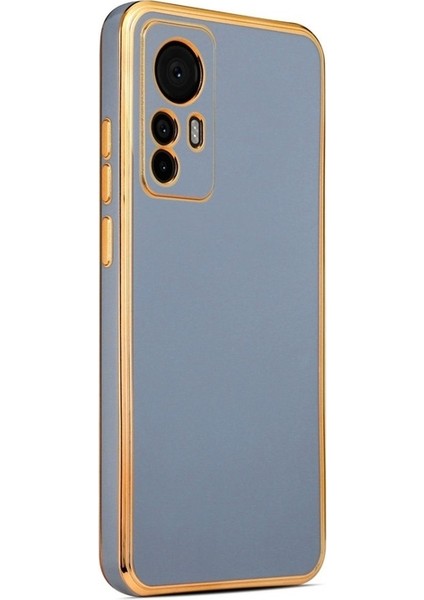 Xiaomi Mi 12T Uyumlu Kılıf Bark Kapak, Mavi