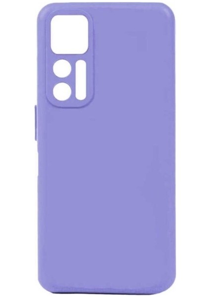 Tcl 30 Plus Uyumlu Kılıf Biye Silikon, Lila