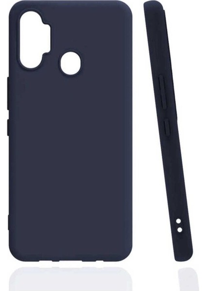 Tecno Spark 7 Pro Uyumlu Kılıf Biye Silikon, Lacivert