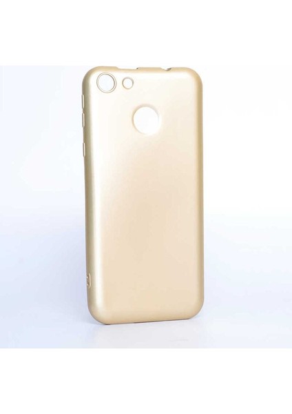Vestel Venüs E4 Uyumlu Kılıf Premier Silikon Kapak, Gold