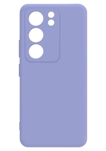 Vivo V29 5g Uyumlu Kılıf Biye Silikon, Lila