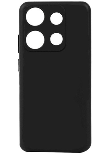 Tecno Spark Go 2023 Uyumlu Kılıf Biye Silikon, Siyah