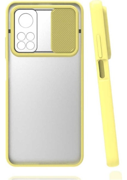 Xiaomi Mi 10T Pro 5g Uyumlu Kılıf Lensi Kapak, Sarı