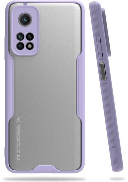 Xiaomi Mi 10T Pro 5g Uyumlu Kılıf Parfe Kapak, Mor
