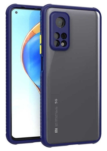 Xiaomi Mi 10T 5g Uyumlu Kılıf Kaff Kapak, Lacivert