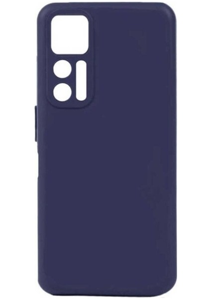 Tcl 30 Plus Uyumlu Kılıf Biye Silikon, Lacivert