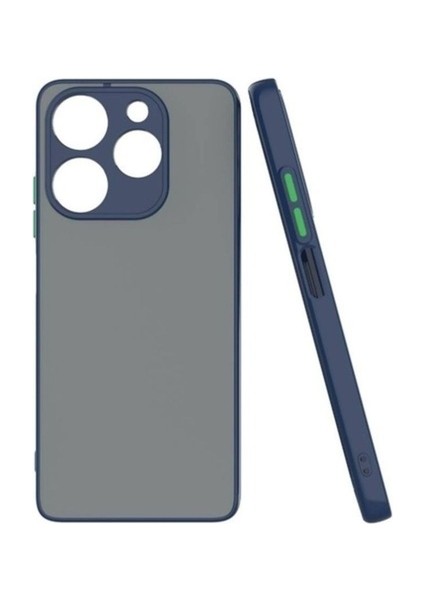 Tecno Spark 10 Pro Uyumlu Kılıf Hux Kapak, Lacivert