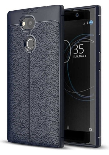 Sony Xperia Xa2 Ultra Uyumlu Kılıf Niss Silikon Kapak, Lacivert
