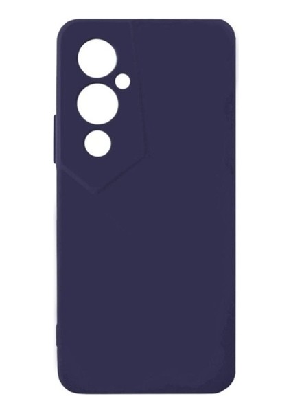 Tecno Pova Uyumlu 4 Pro Kılıf Biye Silikon, Lacivert