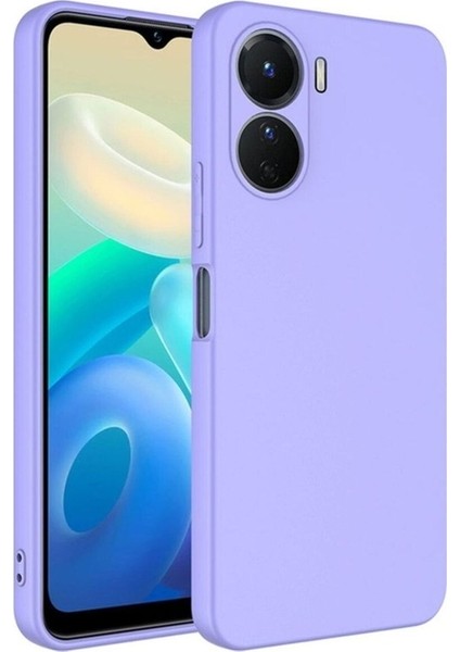 Vivo Y16 Uyumlu Kılıf Mara Lansman Kapak, Lila