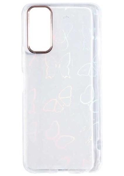 Vivo Y20S Uyumlu Kılıf Sidney Desenli Sert Kapak, Butterfly No2