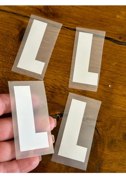7x2 cm 4 Adet Ütü Ile Yapışan Transfer Baskı L Harfi Arma fiyatları