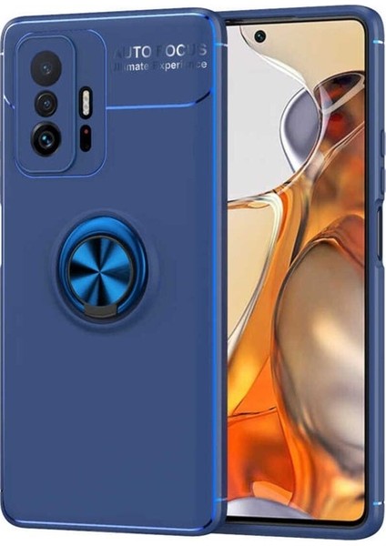 Xiaomi Mi 11T 5g Uyumlu Kılıf Ravel Silikon Kapak, Mavi