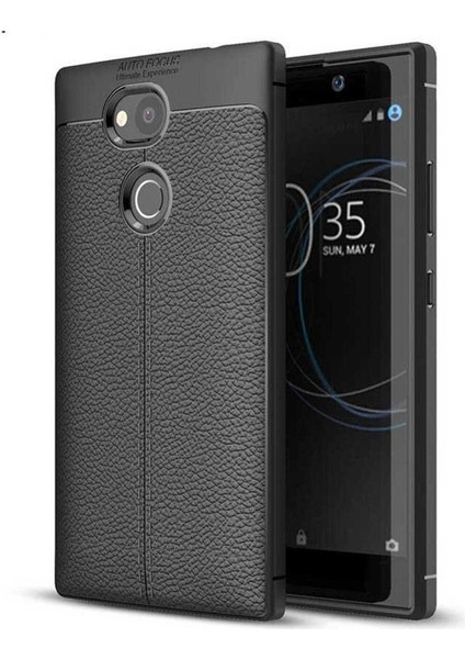 Sony Xperia Xa2 Ultra Uyumlu Kılıf Niss Silikon Kapak, Siyah