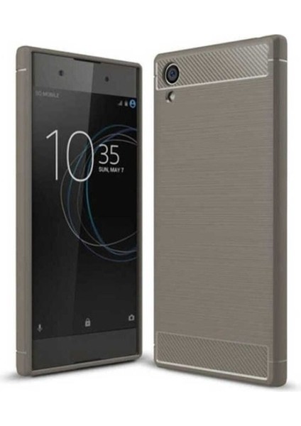 Sony Xperia Xa1 Plus Uyumlu Kılıf Room Silikon Kapak, Gri