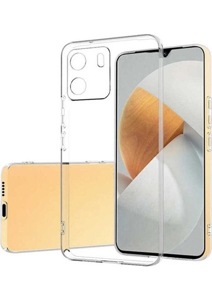 Vivo Y15S Uyumlu Kılıf Kamera Korumalı Süper Silikon Kapak