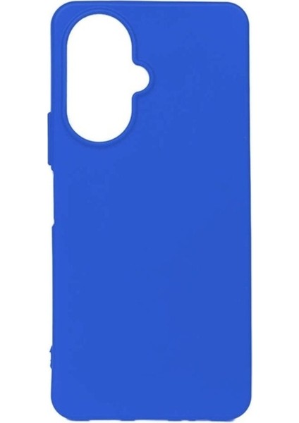 Vivo Y27 Uyumlu Kılıf Biye Silikon, Mavi