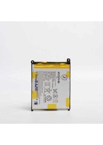 Sony Sony Xperia Z2 Uyumlu Zore Tam Orjinal Batarya