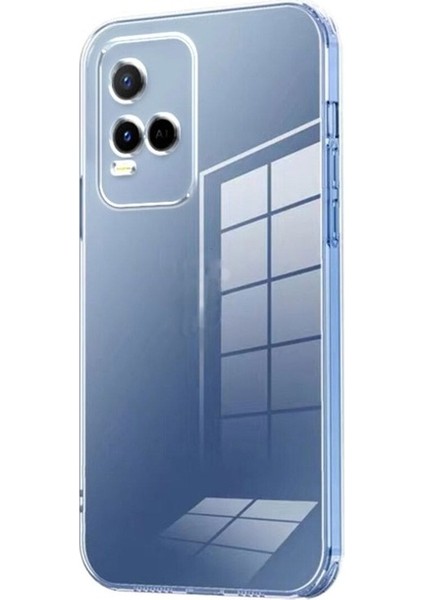 Vivo Y21S Uyumlu Kılıf Süper Silikon Kapak