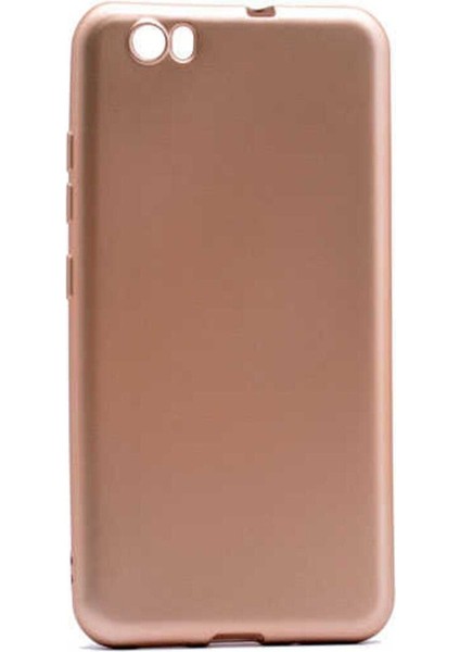 Vestel Venüs Z10 Uyumlu Kılıf Premier Silikon Kapak, Gold