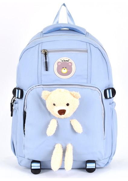 Ortopedik Lüks Kumaş Çok Gözlü Çocuk Ilkokul Sırt Çantası 51694