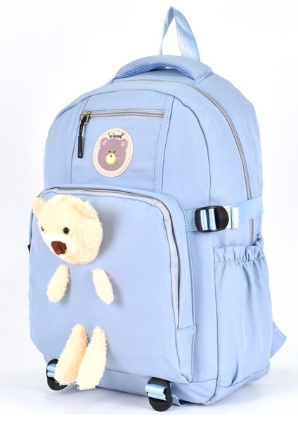 Ortopedik Lüks Kumaş Çok Gözlü Çocuk Ilkokul Sırt Çantası 51694 fırsatları