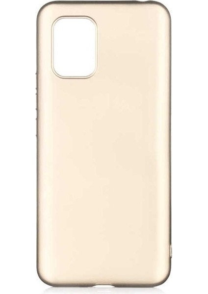 Xiaomi Mi 10 Lite Uyumlu Kılıf Premier Silikon Kapak, Gold