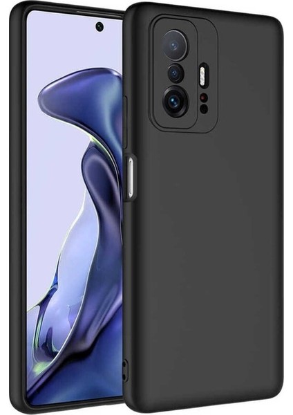 Xiaomi Mi 11T Pro 5g Uyumlu Kılıf Mara Lansman Kapak, Siyah