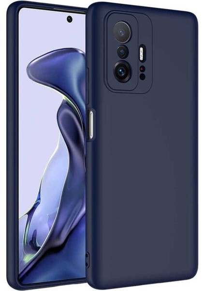 Xiaomi Mi 11T Pro 5g Uyumlu Kılıf Mara Lansman Kapak, Lacivert