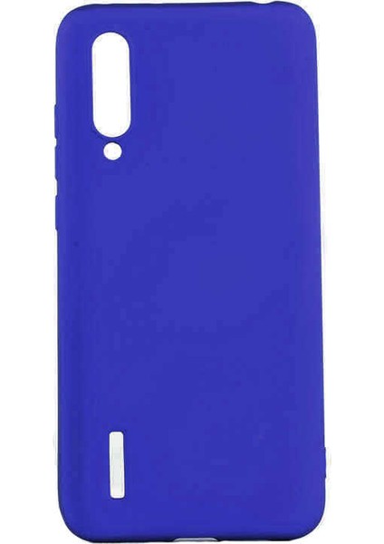 Xiaomi Mi 9 Lite Uyumlu Kılıf Premier Silikon Kapak, Saks Mavi