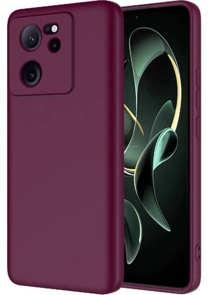Xiaomi Mi 13T Uyumlu Kılıf Mara Lansman Kapak, Koyu Mor