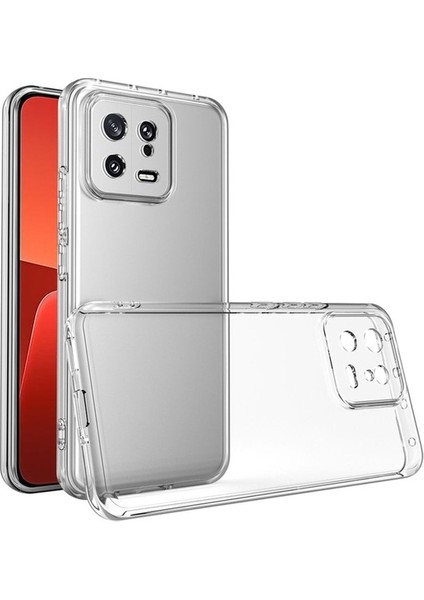 Xiaomi Mi 13 Uyumlu Kılıf Kamera Korumalı Süper Silikon Kapak